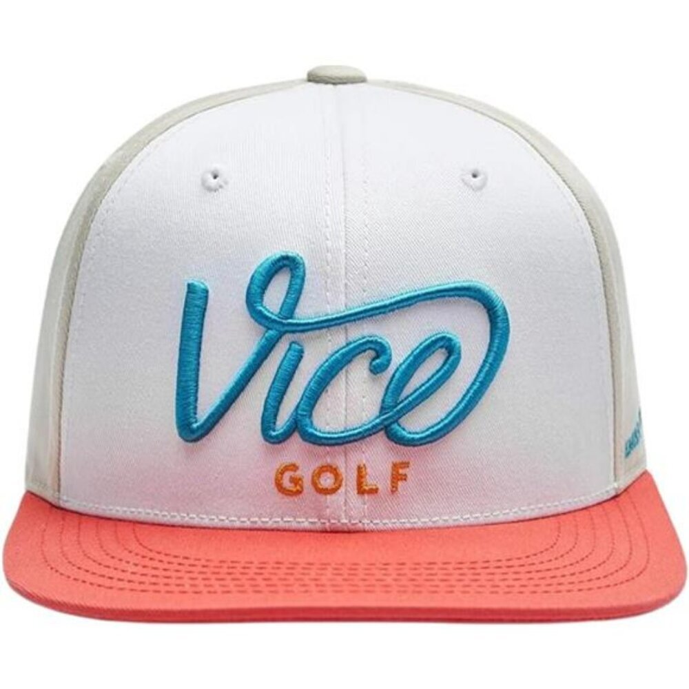 Golf hat crew cap adjustable unisex baseball style breathable sports hat
